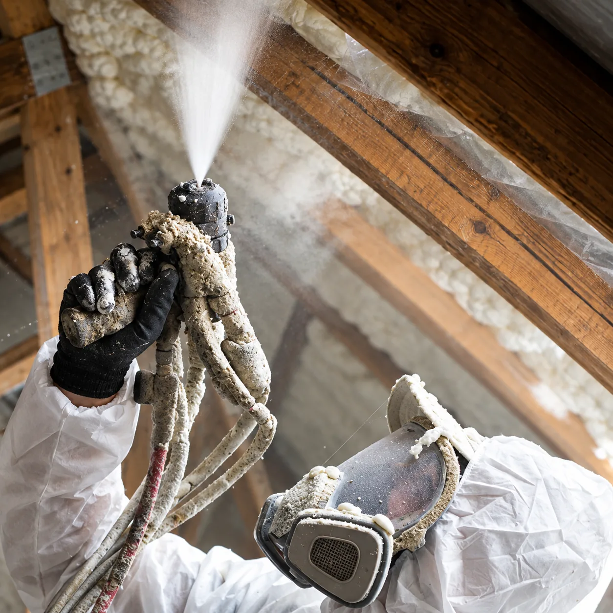 Spray polyurethane foam project 1
