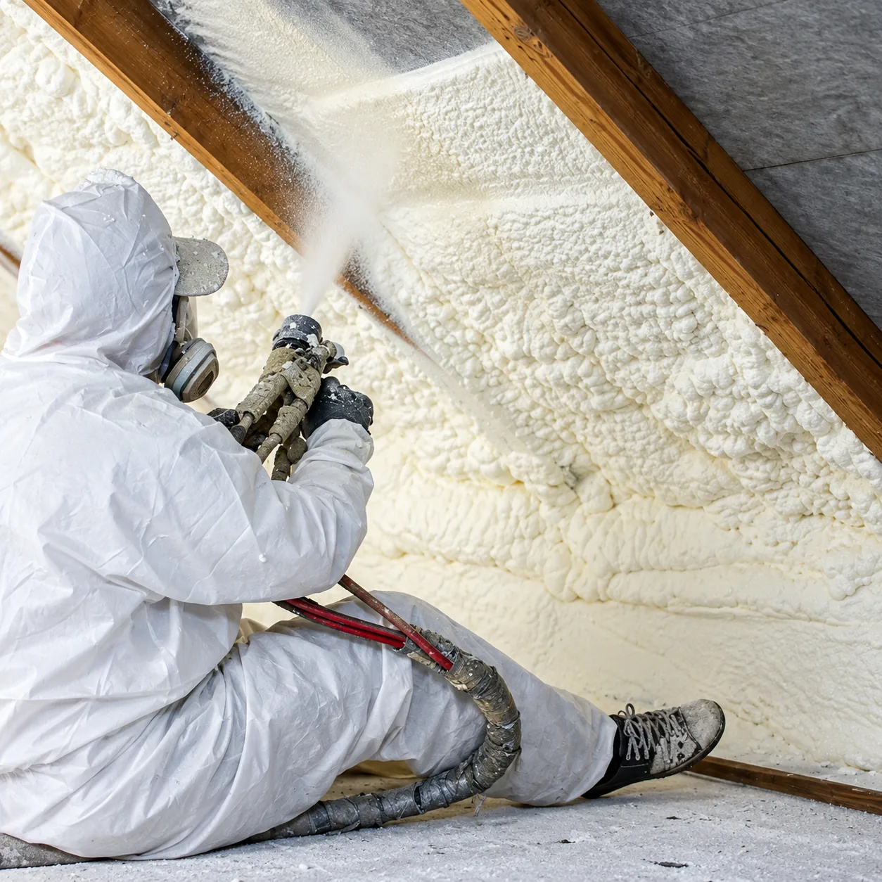 Spray polyurethane foam project 2